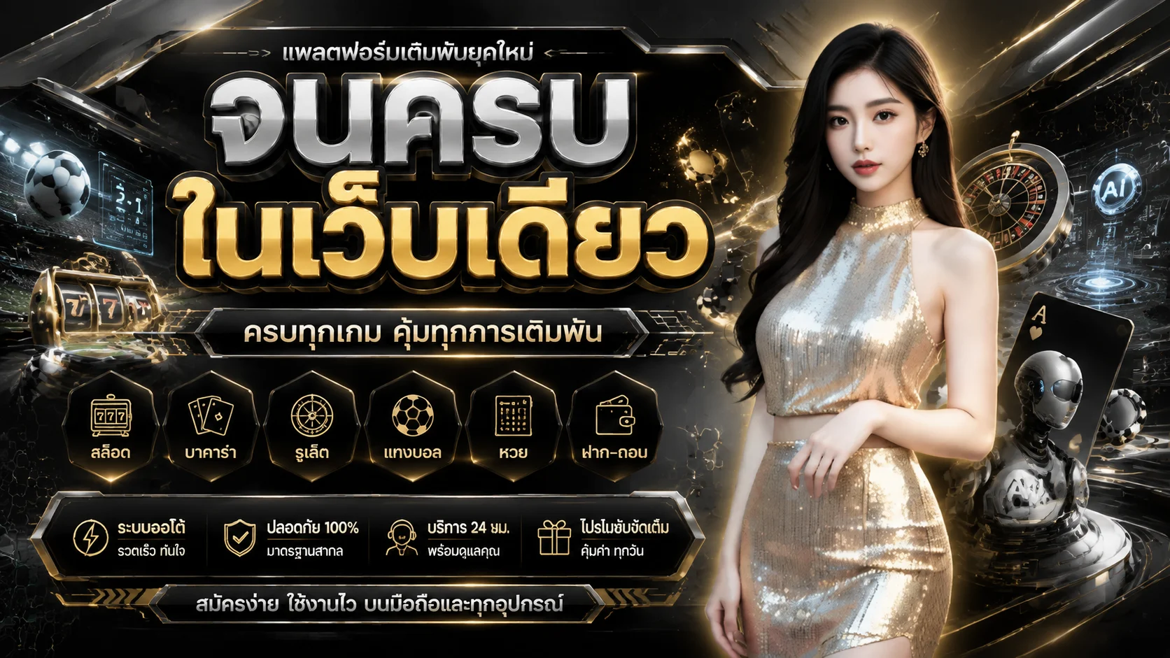 แบนเนอร์โปรโมชั่น AB789 สมัครสมาชิกใหม่รับโบนัส