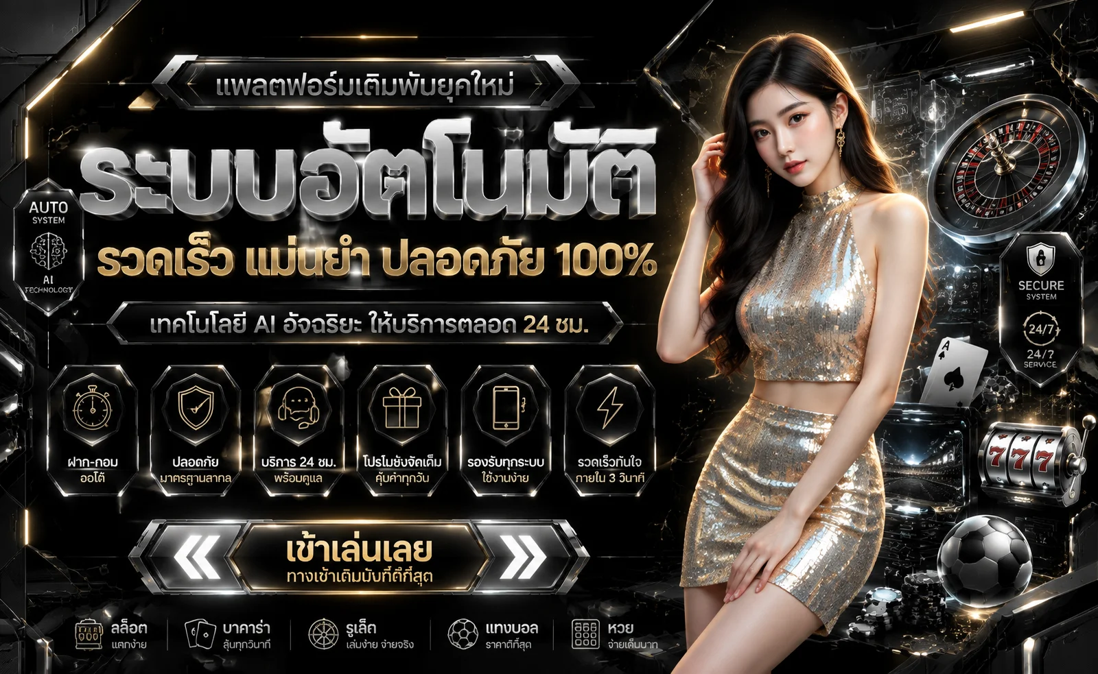 ตัวอย่างหน้าจอเกมสล็อต AB789 เล่นบนมือถือ